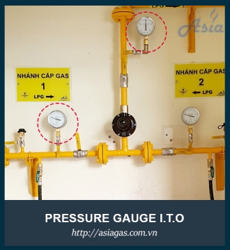 Áp kế đo áp suất gas ITO 0.4 MPa