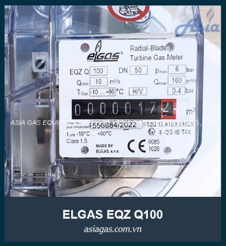 Đồng hồ lưu lượng gas EQZ Q100 Elgas