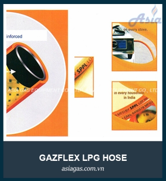 Dây gas cao áp Gazflex Ấn Độ