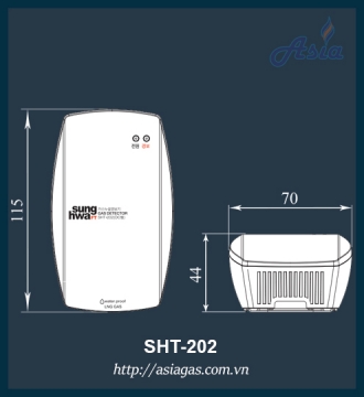 Đầu dò gas công nghiệp SHT-202