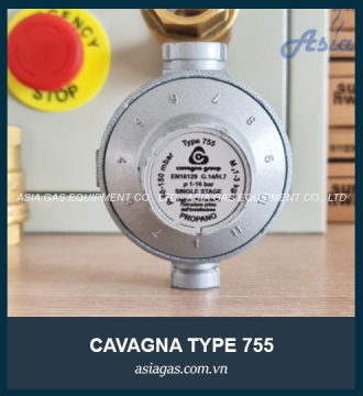 Van điều áp gas Cavagna type 755