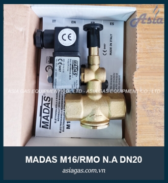 VAN ĐIỆN TỪ GAS MADAS M16/RMO N.A DN20