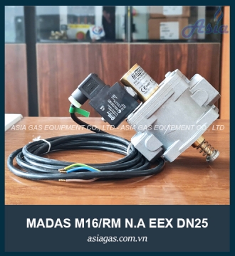VAN ĐIỆN TỪ GAS MADAS M16/RM N.A EEX DN25