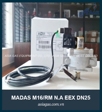 VAN ĐIỆN TỪ GAS MADAS M16/RM N.A EEX DN25