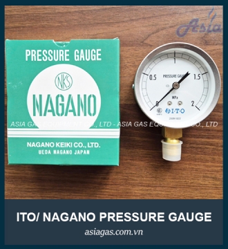 Áp kế đo áp suất gas ITO 2 MPa