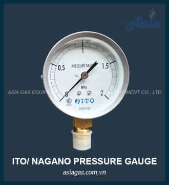 Áp kế đo áp suất gas ITO 2 MPa