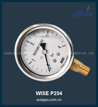 Đồng hồ đo áp suất gas Wise P254