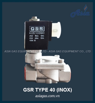 VAN ĐIỆN TỪ GSR TYPE 40 INOX 220V.AC